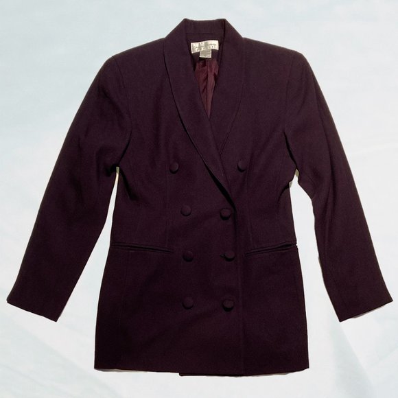 Casual Corner Jackets & Coats Casual Corner Plum Purple